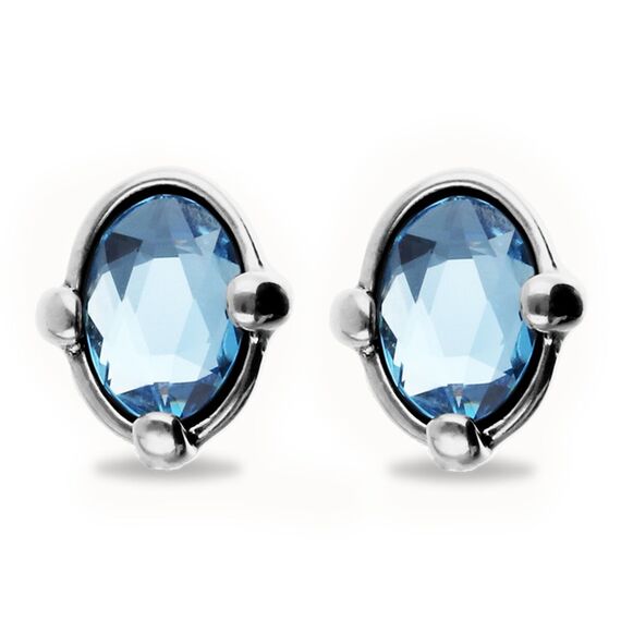 Серебряные серьги с кристаллом UNOde50 Ser Deslumbrante, изображение 2