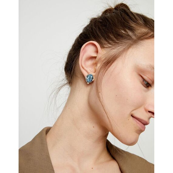 Серебряные серьги с кристаллом UNOde50 Ser Deslumbrante, изображение 4