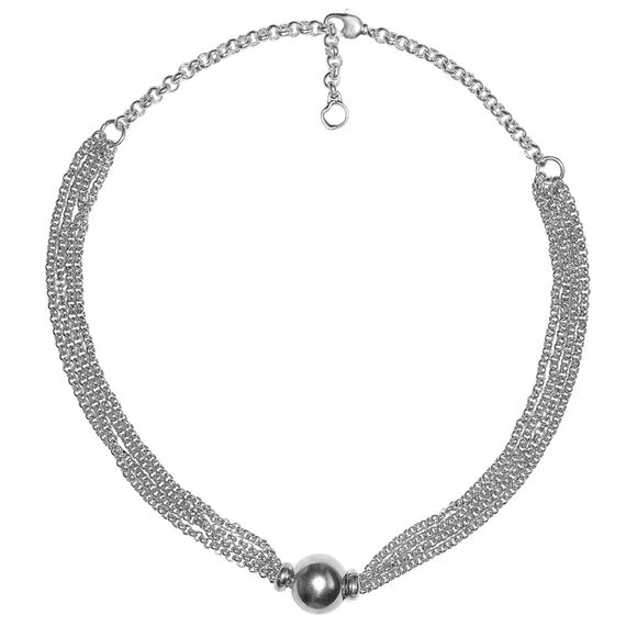 Серебряное колье женское Ciclon Spheric