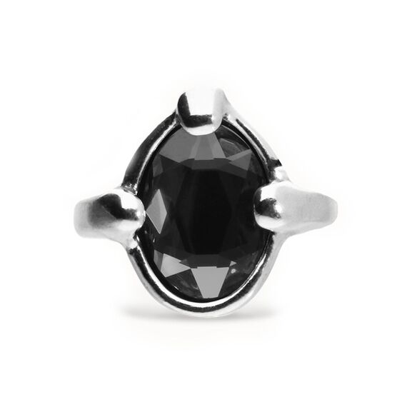 Серебряное кольцо женское с кристаллом UNOde50 Ser Deslumbrante, Размер (мм): 17,3-17,7