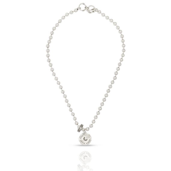 Серебряное колье женское с подвесками Ciclon Anochecer