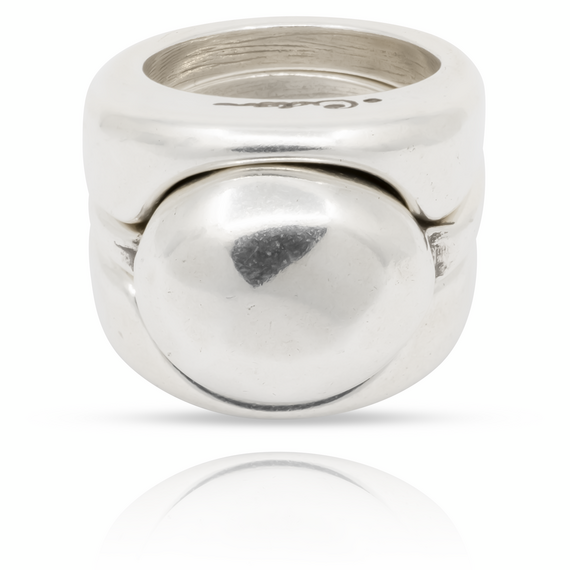 Серебряное кольцо женское тройное Ciclon Essentials, Размер (мм): 17,2, изображение 2