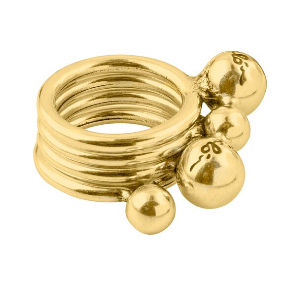 Золотое кольцо женское без камней Ciclon Gold (золото ), Размер (мм): 17,2