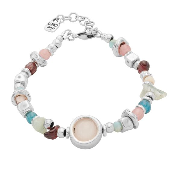 Серебряный браслет женский с муранским стеклом UNOde50 Energy