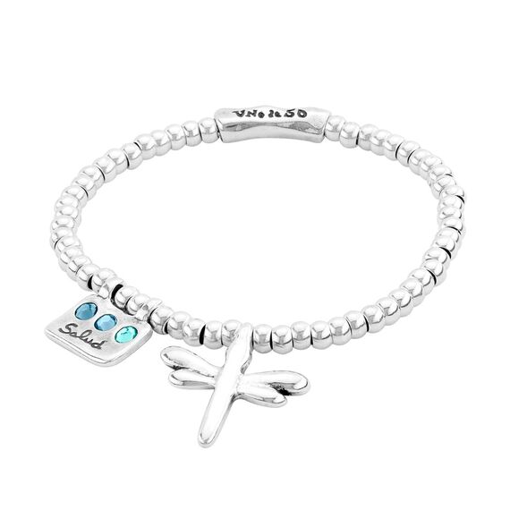 Серебряный браслет женский с кристаллами Сваровски UNOde50 Heal-me, Размер (мм): 165