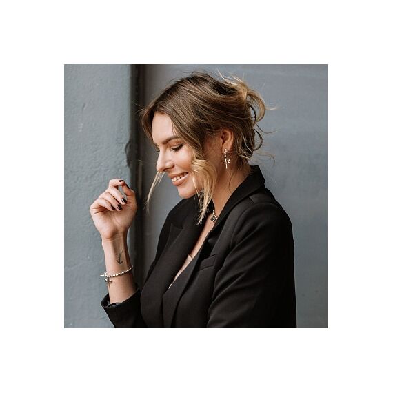 Серебряный браслет женский с кристаллами Сваровски UNOde50 Heal-me, Размер (мм): 165, изображение 5