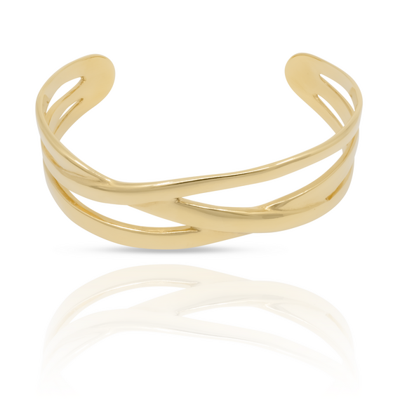 Золотой браслет жесткий UNOde50 Nihiwatu Beach