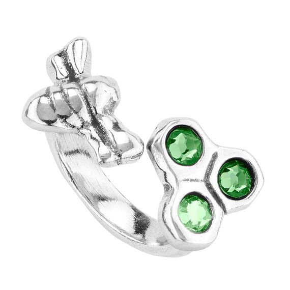 Кольцо BZZ с серебром