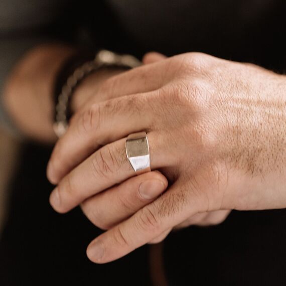 Серебряное кольцо на руку Эрида UNOde50 Eris, Размер (мм): 18,3-18,7, изображение 3