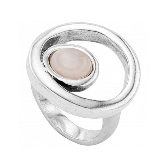 Серебряное кольцо женское с натуральным камнем UNOde50 Make a wish, Размер (мм): 17,3-17,7