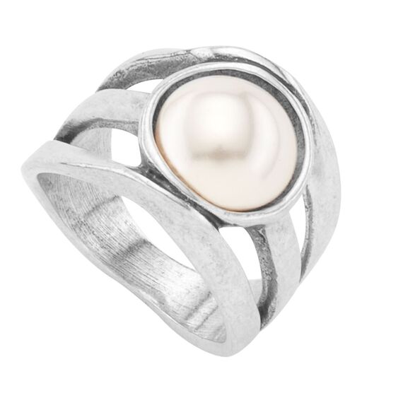 Кольцо Lucky Strike с серебром