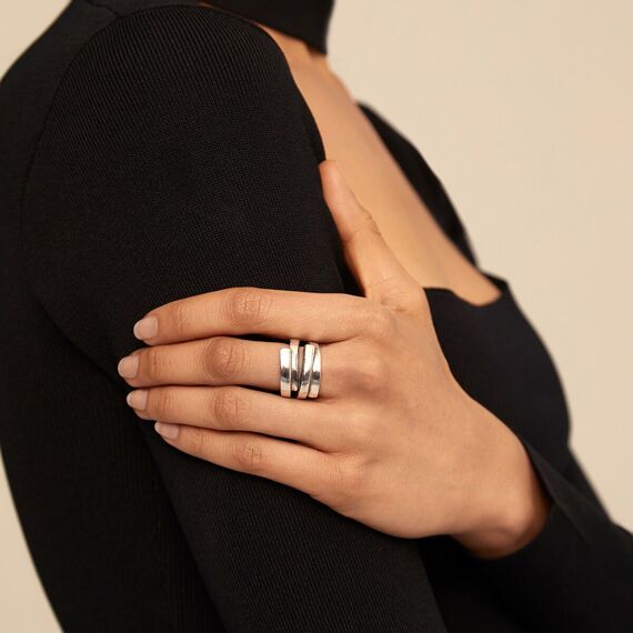 Женское кольцо с серебром Остров Маратуа UNOde50 Maratua Island, Размер (мм): 18,3-18,7, изображение 4