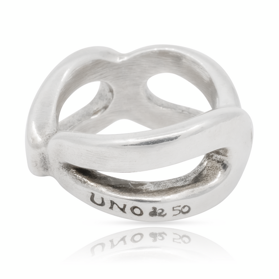 Серебряное кольцо женское на руку UNOde50 Finally found you, Размер (мм): 17,3-17,7
