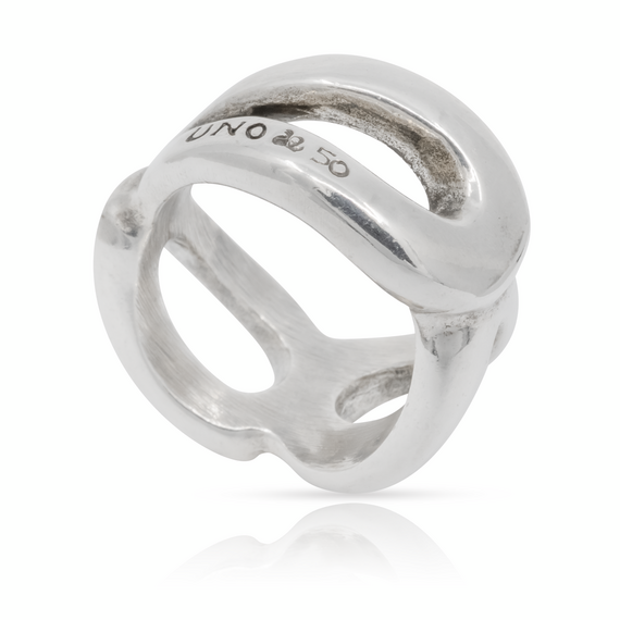 Серебряное кольцо женское на руку UNOde50 Finally found you, Размер (мм): 17,3-17,7, изображение 4