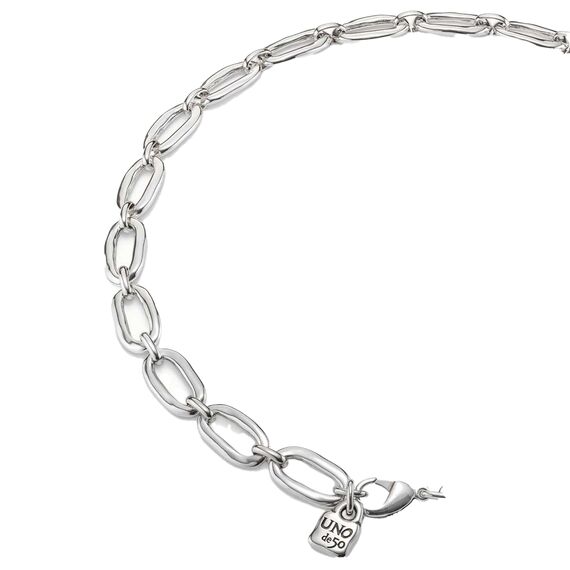 Серебряное ожерелье цепочка Связь UNOde50 Link, изображение 3