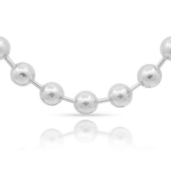 Серебряное ожерелье женское с шариками UNOde50 ON/OFF, изображение 3