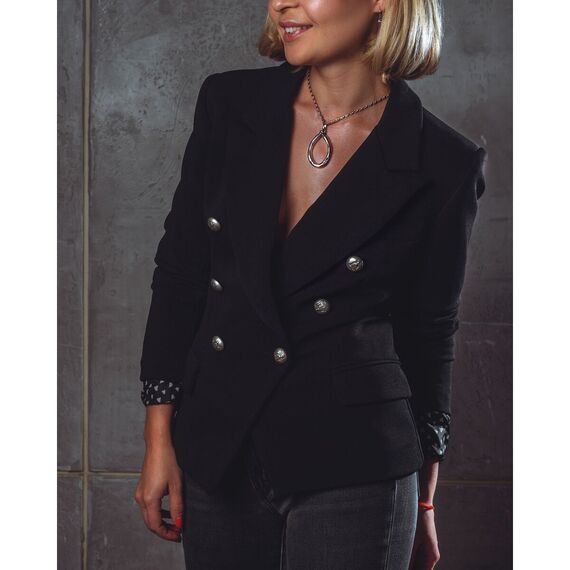 Серебряная подвеска на цепочку Буква С большая UNOde50, изображение 3