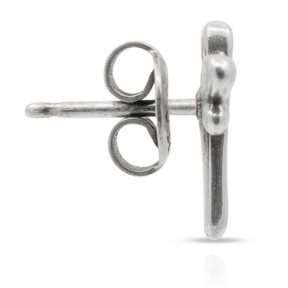 Серебряная моносерьга для пирсинга Стрекоза UnoDe50 Fly high, изображение 2