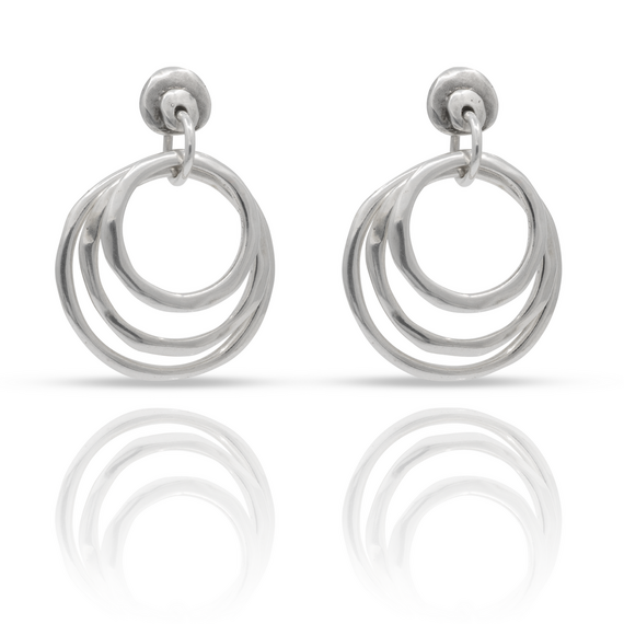 Серебряные серьги женские Хипстер UNOde50 Hipster, изображение 2