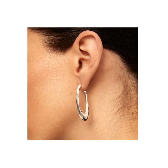 Серебряные серьги женские Траектория UNOde50 Do you orbit, изображение 3