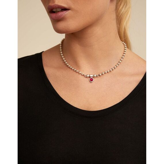 Серебряная подвеска с натуральным камнем UNOde50 My Agate, изображение 4