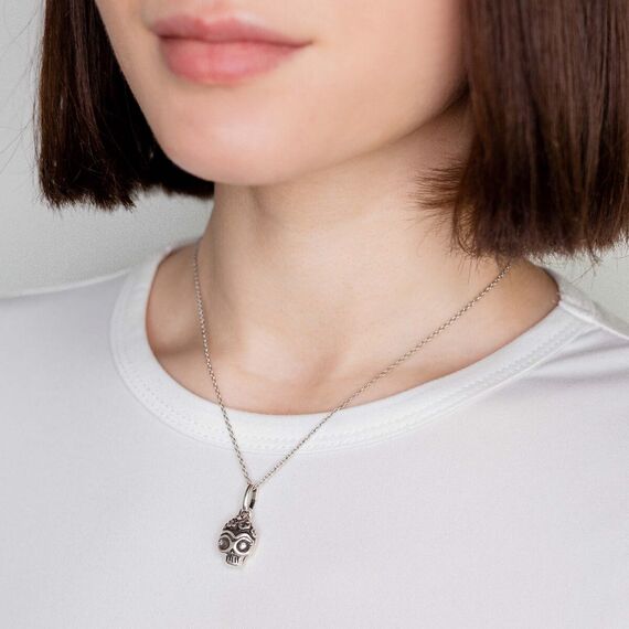 Серебряная подвеска женская Фрида UNOde50 Frida, изображение 3