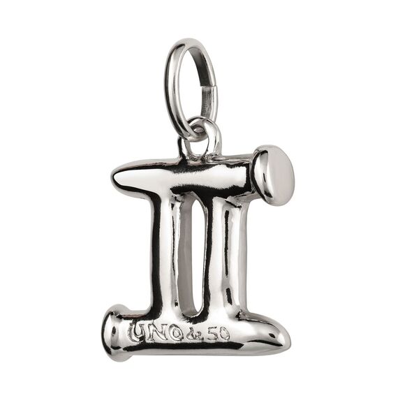 Серебряная подвеска знак зодиака Близнецы UNOde50 Gemini, изображение 2