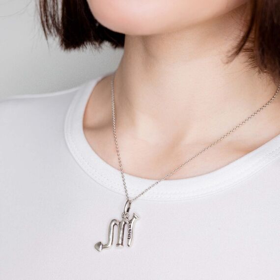 Серебряная подвеска знак зодиака Скорпион UNOde50 Scorpio, изображение 4