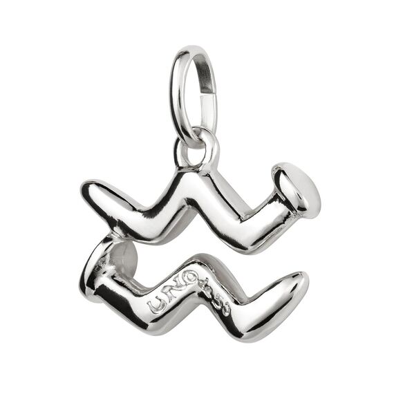 Серебряная подвеска знак зодиака Водолей UNOde50 Aquarius, изображение 2
