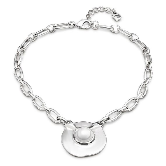 Серебряное колье с жечугом UNOde50 Ovni