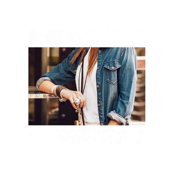 Серебряное кольцо женское Жемчужина мудрости UNOde50 Woow, Размер (мм): 18,3-18,7, изображение 5