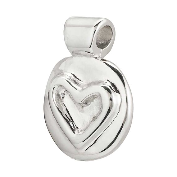 Серебряная подвеска женская Сердце UNOde50 Heart, изображение 2