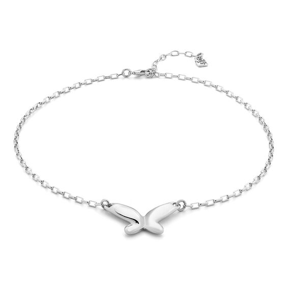 Серебряное колье женское Бабочка UNOde50 Butterfly Effect