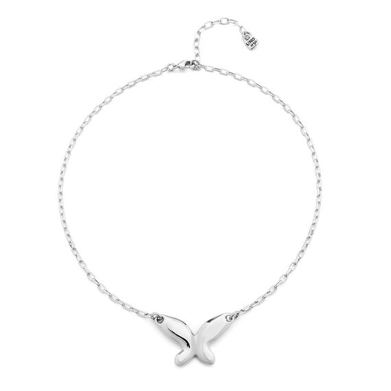 Серебряное колье женское Бабочка UNOde50 Butterfly Effect, изображение 2