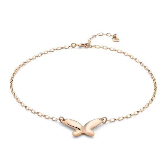 Золотое колье женское Бабочка UNOde50 Butterfly Effect