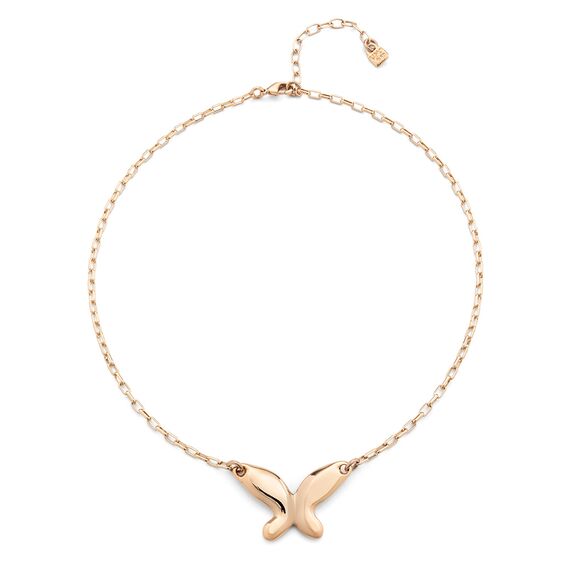 Золотое колье женское Бабочка UNOde50 Butterfly Effect, изображение 3