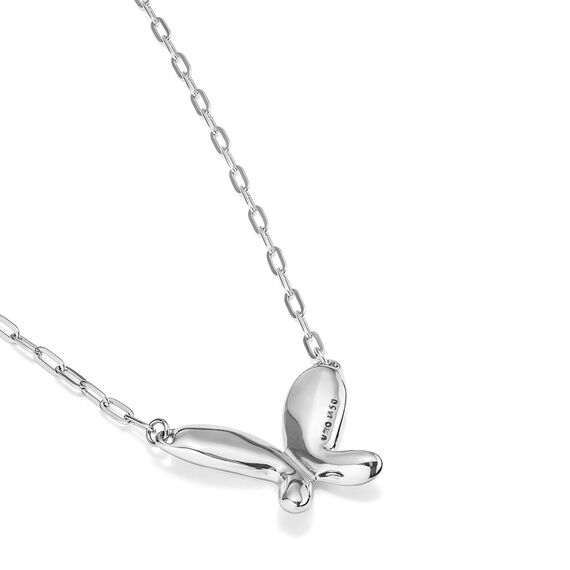Серебряное колье женское Бабочка UNOde50 Wings, изображение 2