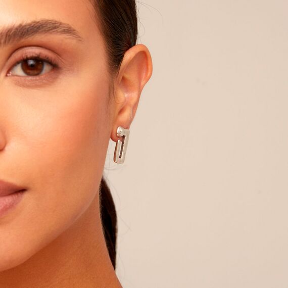 Серебряные серьги женские Гвоздь UNOde50 Unusual, изображение 3