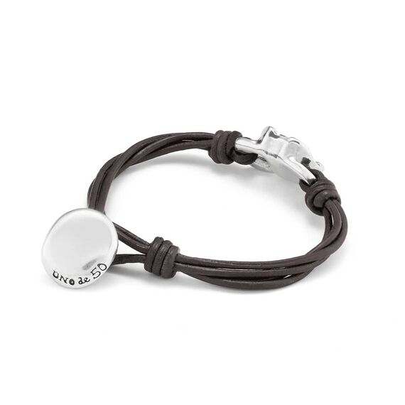 Браслет кожаный женский с кристаллом Сваровски UNOde50 Eyeful, изображение 3