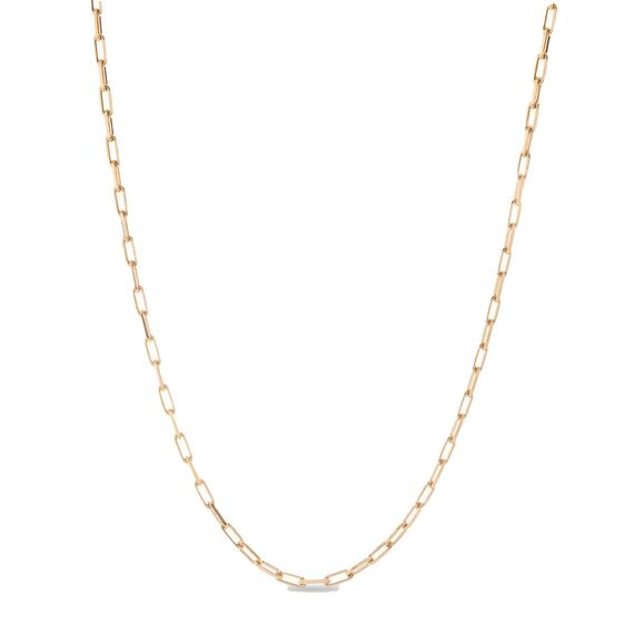 Золотая цепочка Длинная No.8 UNOde50 Chain, изображение 3