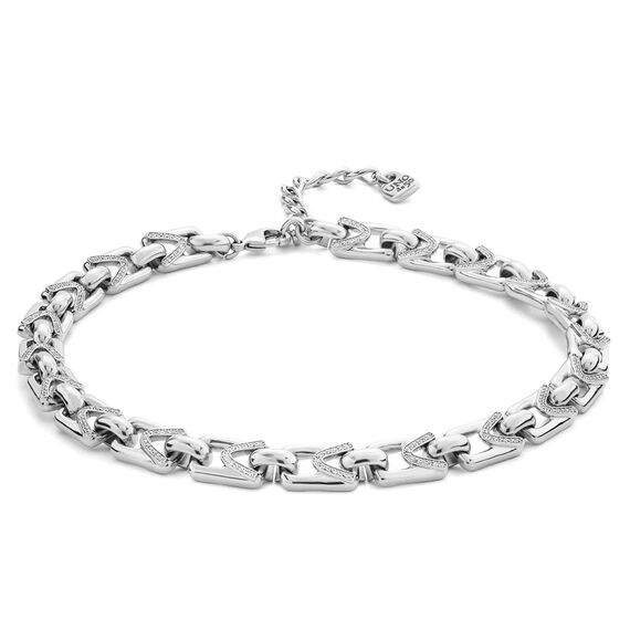 Серебряное ожерелье женское с топазами UNOde50 Unstoppable Topaz, изображение 2