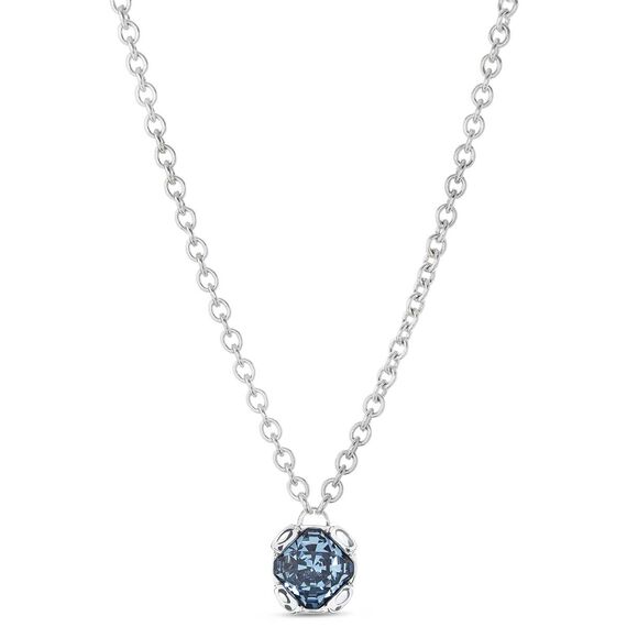 Женское ожерелье серебряное с кристаллом Сваровски UNOde50 Charisma, изображение 2