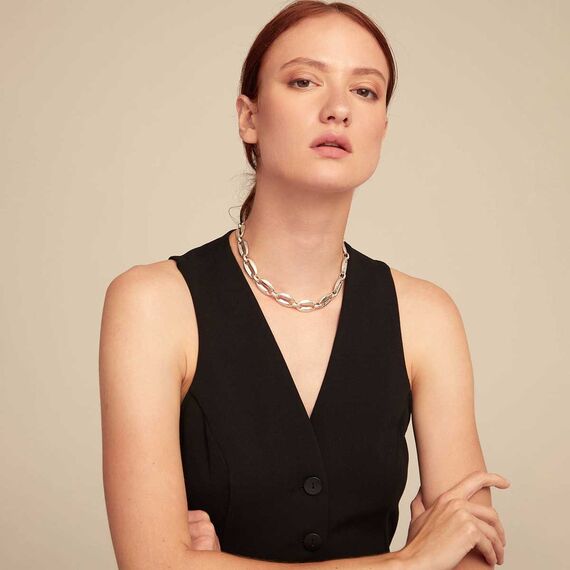 Женское ожерелье с серебром UNOde50 Merci, изображение 3