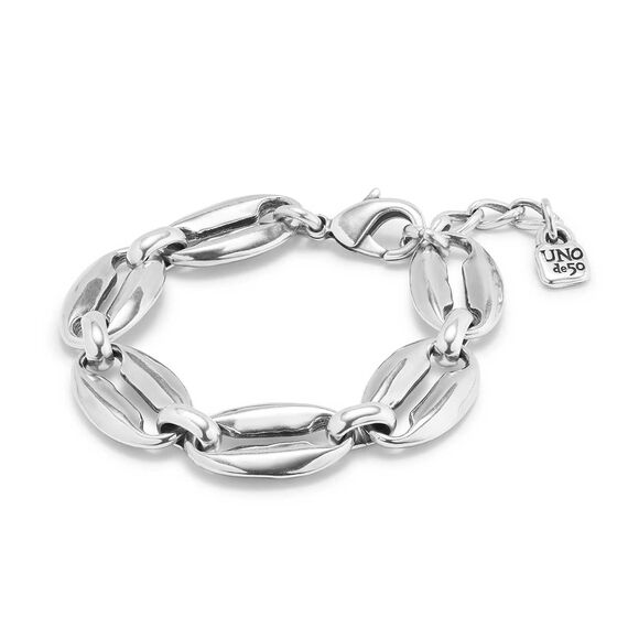 Серебряный браслет женский на руку UNOde50 Merci, изображение 2