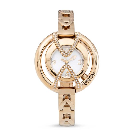 Наручные часы женские с золотом и топазами UNOde50 Stand Out Topaz, Размер (мм): 155
