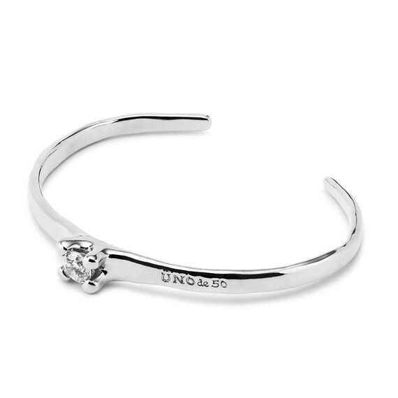 Серебряный браслет женский с цирконием UNOde50 Cosmos, изображение 2
