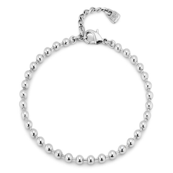 Серебряный браслет женский из сферических бусин UNOde50 Emotions