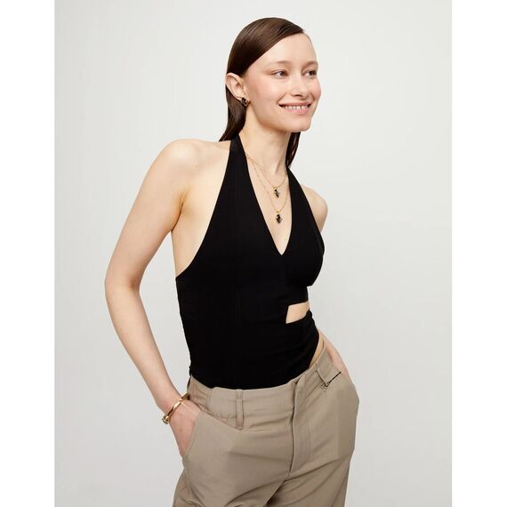 Золотое колье двойное с кристаллами UNOde50 Ser Deslumbrante, изображение 3