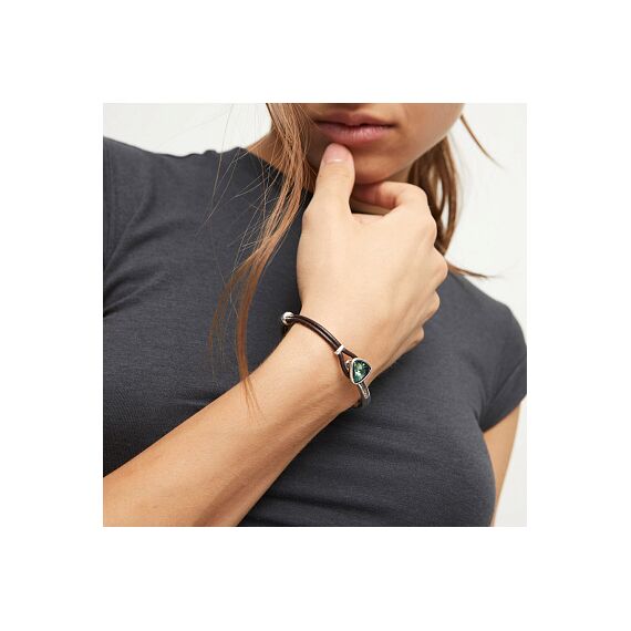 Серебряный браслет с кристаллом Сваровски UNOde50 Ser Camaleonica, изображение 4