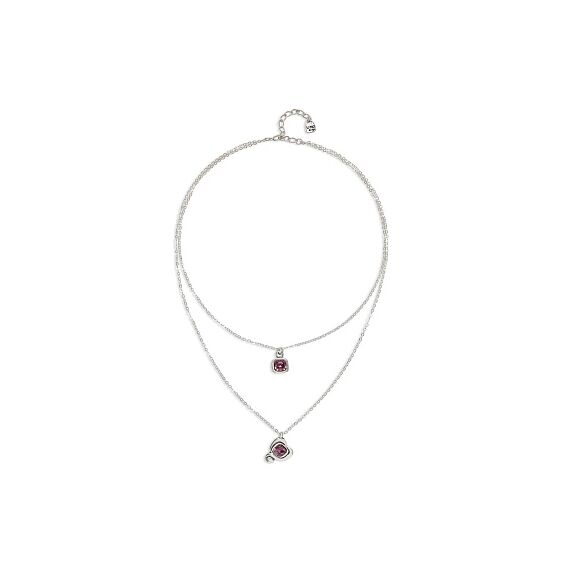 Серебряное ожерелье с кристаллами Сваровски UNOde50 Ser Expresiva